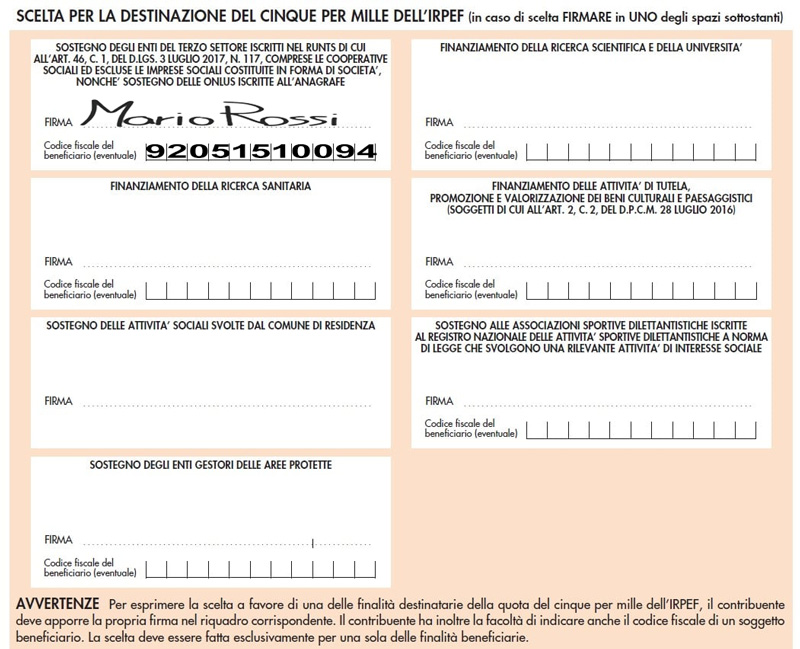 Dona a CRESC.I il tuo 5x1000